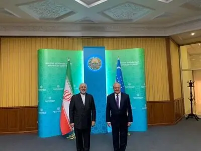 ظریف و وزیر امور خارجه ازبکستان دیدار و گفت‌وگو کردند