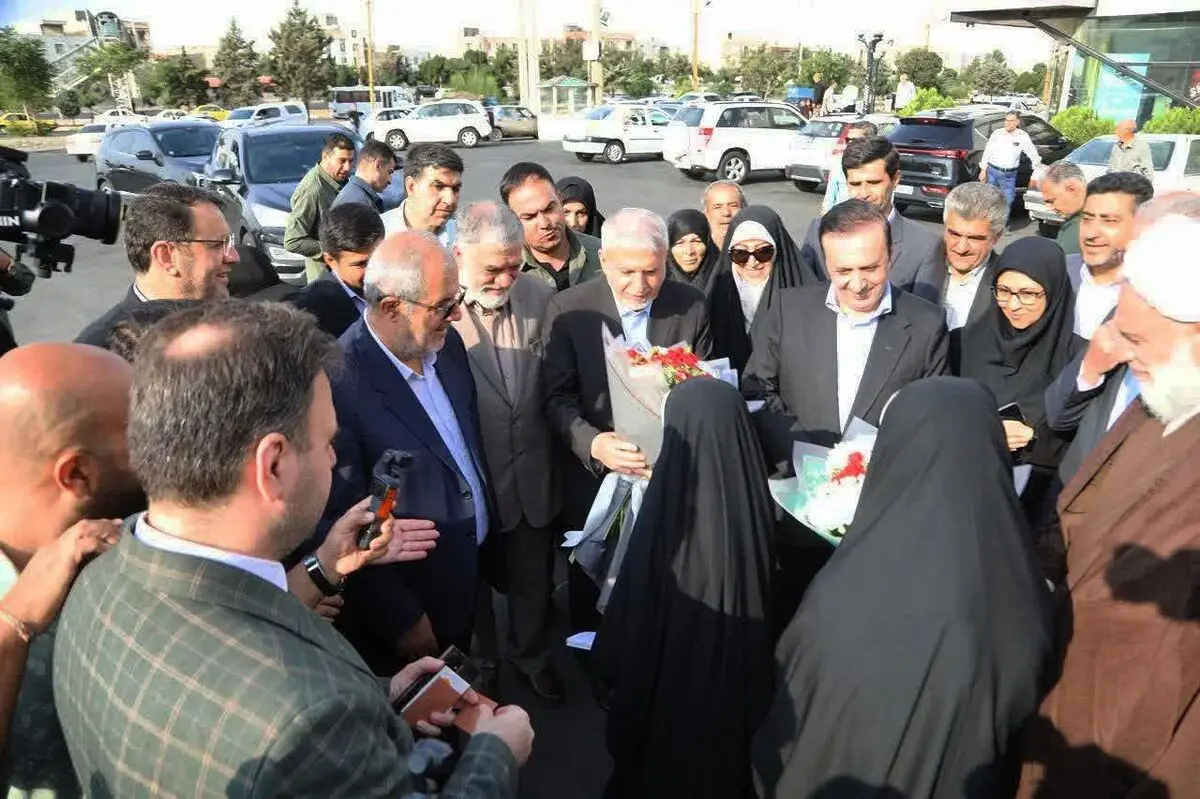 وزیر میراث فرهنگی و گردشگری وارد استان قزوین شد 