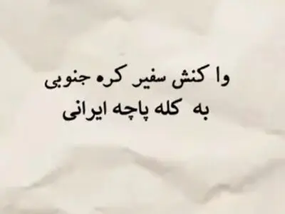 کله‌پاچه‌خوری سفیر کره‌جنوبی به همراه همسرش + فیلم