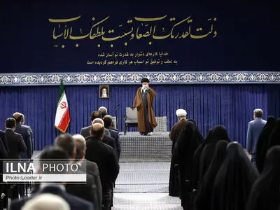 دیدار پرستاران و خانواده شهدای سلامت با رهبر معظم انقلاب