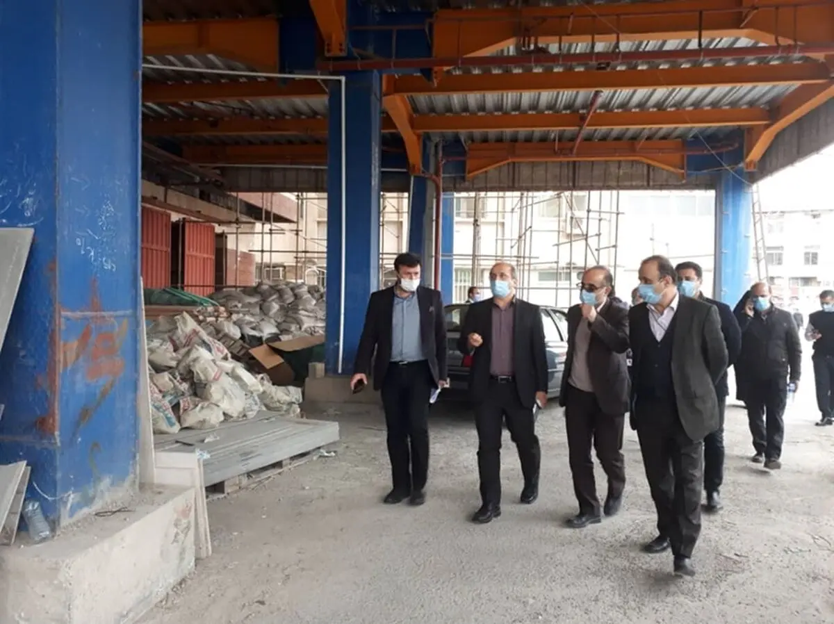 بازدید سرزده رئیس دانشگاه علوم پزشکی گیلان از پروژه کلینیک درمانی الزهرا رشت
