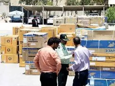 توقیف محموله 141 میلیارد ریالی تجهیزات شبکه رایانه‌ای قاچاق در شهرستان شازند