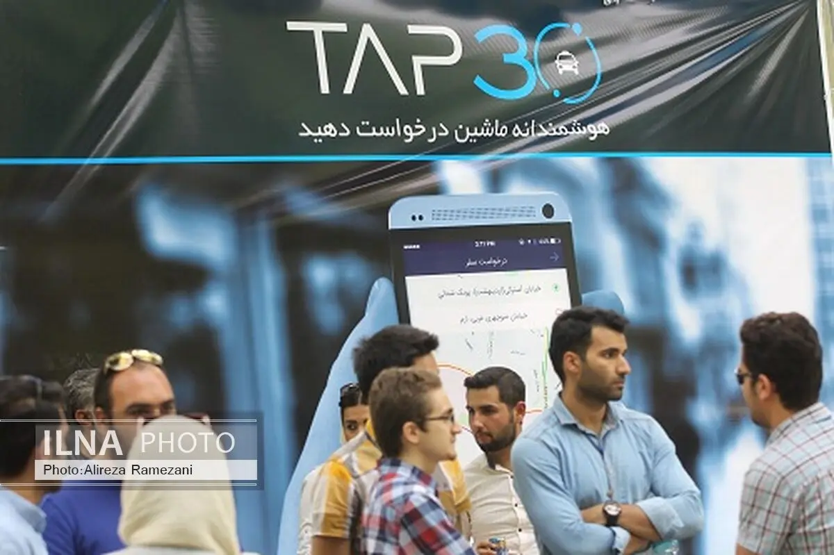 اولین نمونه ایرانی اپلیکیشن تاکسی رونمایی شد 