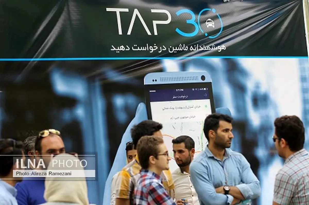 اولین نمونه ایرانی اپلیکیشن تاکسی رونمایی شد