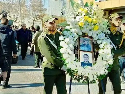 تشییع پیکر ۲ شهید حملات تروریستی در هشترود