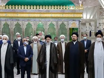 تجدید میثاق رئیس قوه قضائیه و مسئولان عالی قضایی با آرمان‌های امام خمینی (ره) 