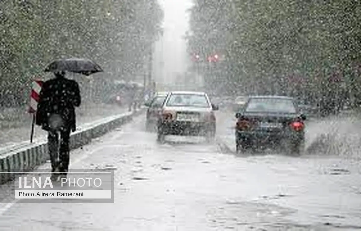 بارش برف در استانهای اردبیل، سمنان، گلستان و مازندران