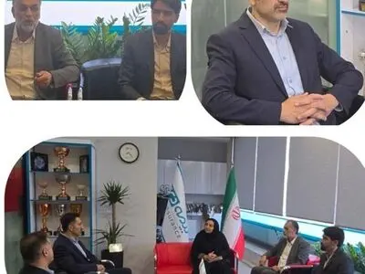 دیدار رئیس بنیاد شهید تربت‌حیدریه با سرپرست مدیریت بیمه دی استان خراسان رضوی/ تأکید بر ارتقای سطح خدمات به خانواده‌های شهدا و ایثارگران