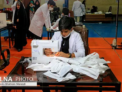 عبور از وابستگی و رسیدن به خودکفایی تولید ماسک/ البرز قطب تولید انواع ماسک در کشور