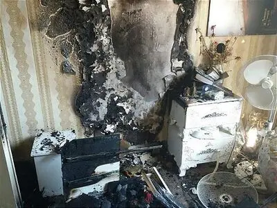 آتش گرفتن منزل مسکونی در کمربندی ساحلی بوکان