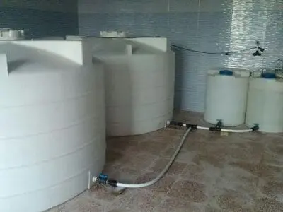 نصب سامانه هوشمند تزریق آب ژاول در ایستگاه پمپاژ مرکزی کامیاران  