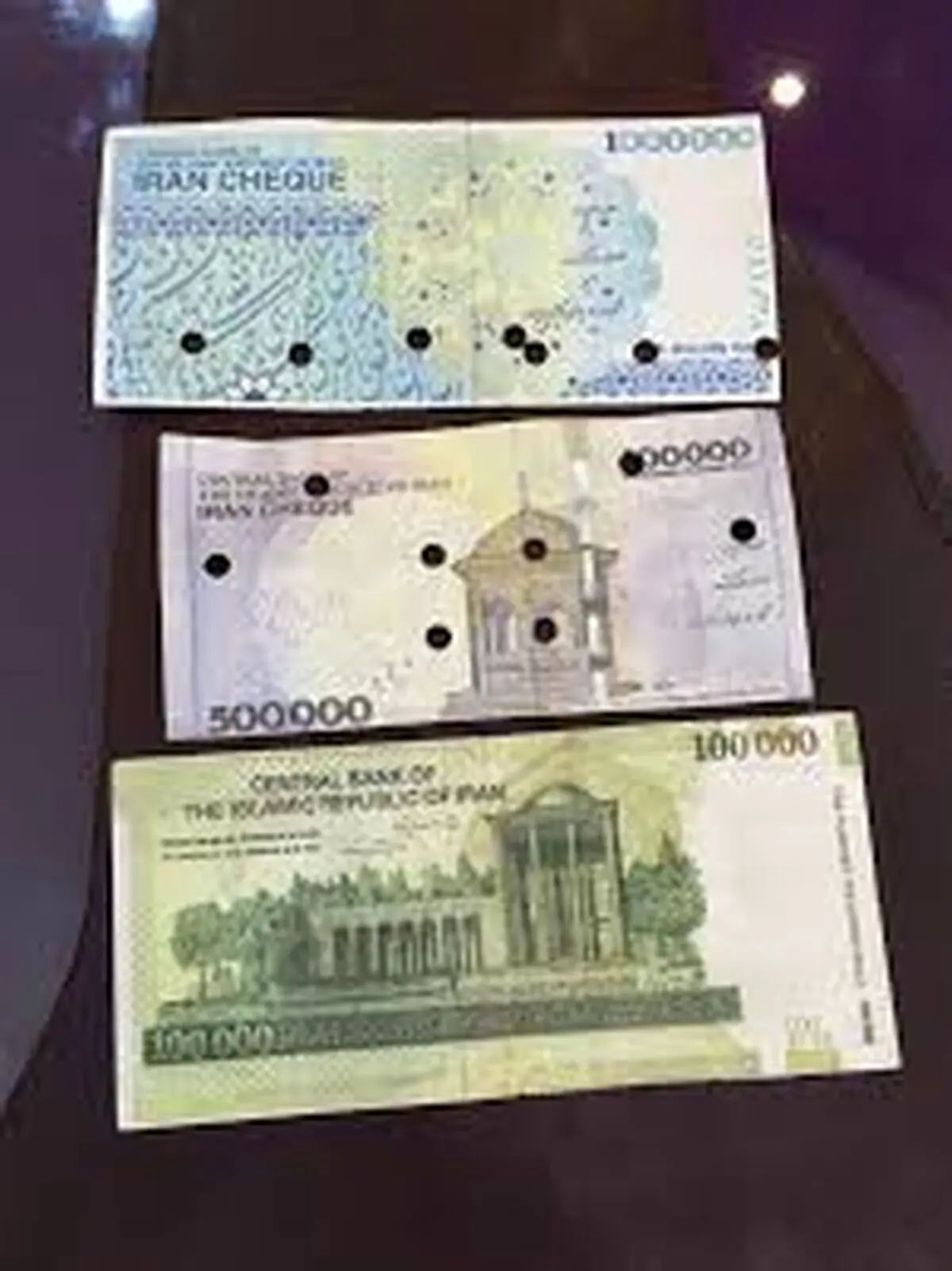 کشف بیش از 40 میلیون ریال چک پول جعلی در کرمانشاه