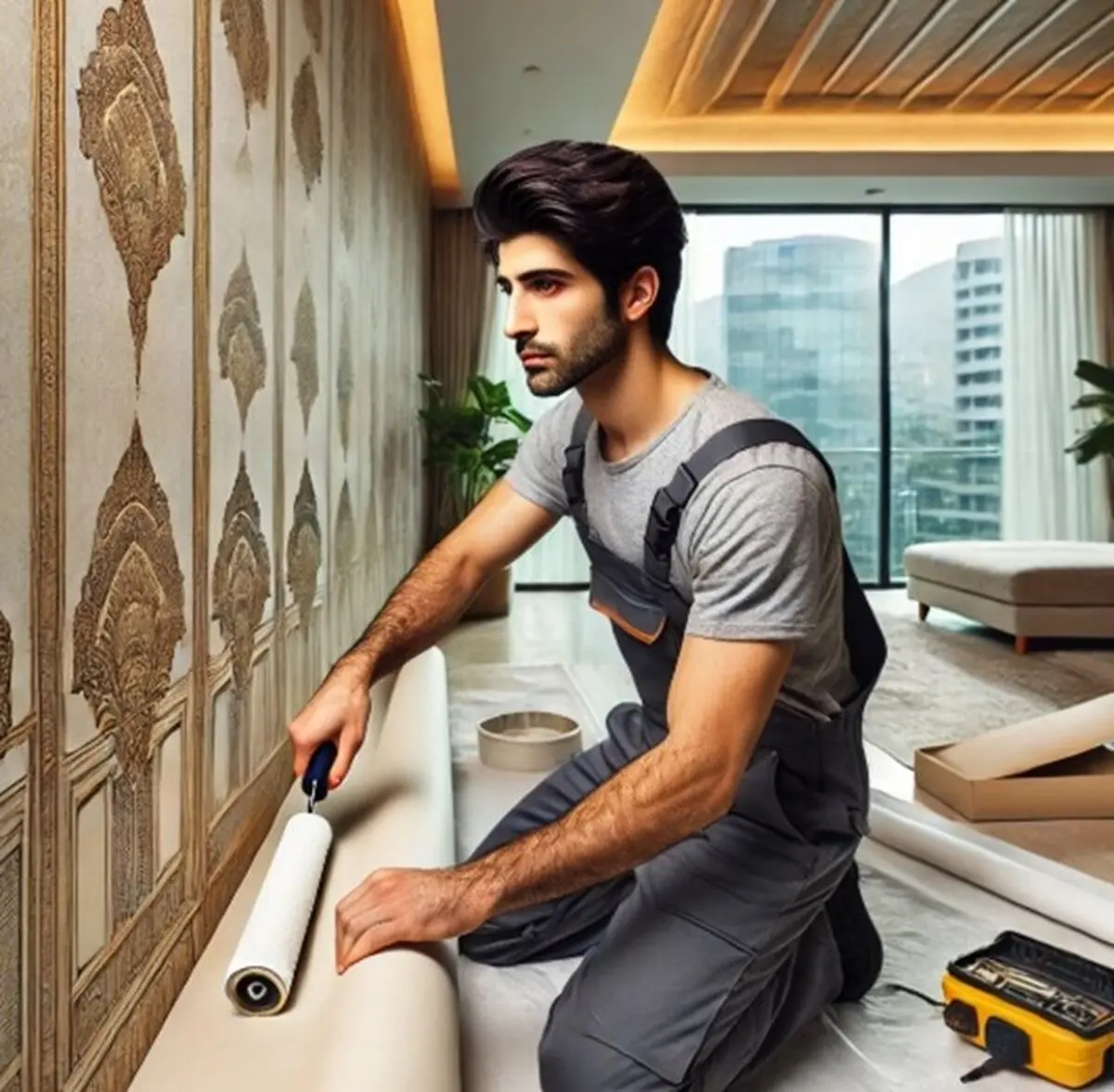 چگونه بهترین نصاب کاغذ دیواری را پیدا کنیم؟ نکاتی که باید بدانید!