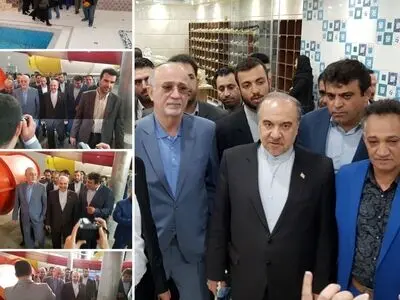 یک مجموعه ورزش‌های آبی در فردیس افتتاح شد