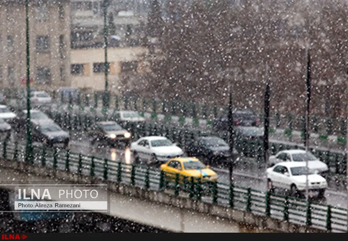 برف و باران استانهای شمالی و غربی را در بر گرفت