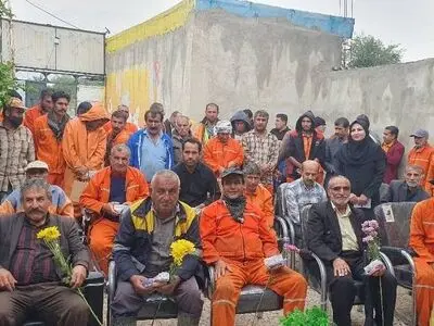 از کارگران خدمات شهری ایذه تقدیر شد