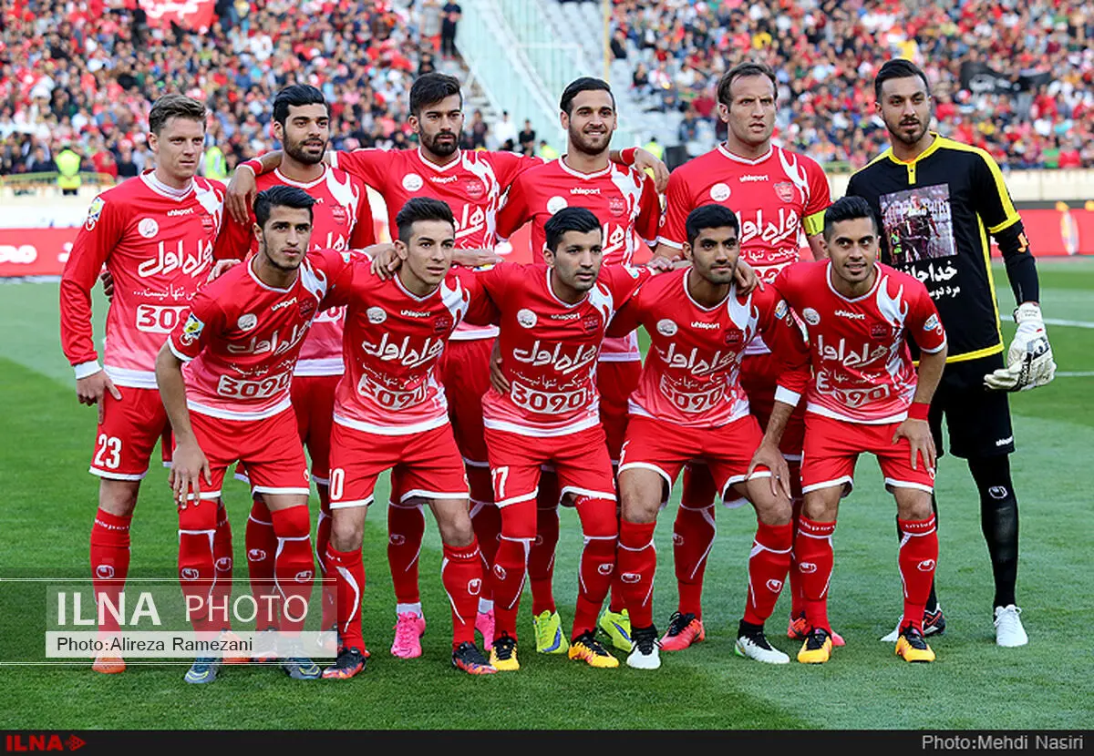 ترکیب تیم فوتبال پرسپولیس اعلام شد
