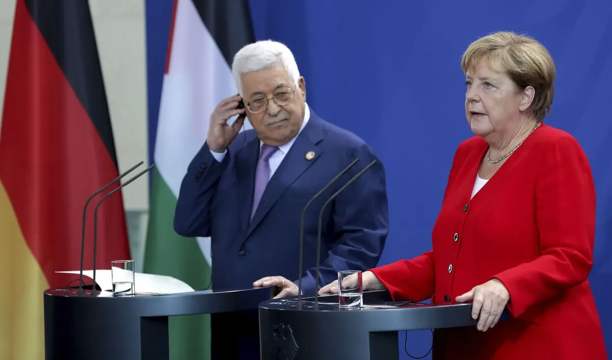 تاکید رئیس تشکیلات خودگران فلسطین بر اهمیت نقش آلمان در خاورمیانه
