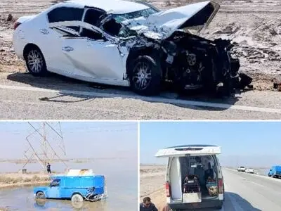 ۷ مصدوم در حادثه رانندگی محور آبادان به بندر امام