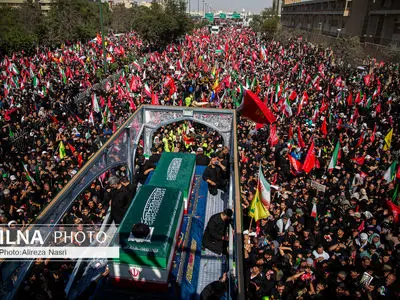 Millions Bid Farewell to Martyred Leader of the Islamic Revolution in Tehran