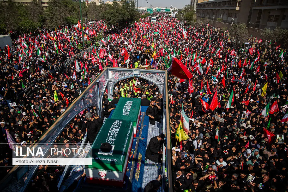 Millions Bid Farewell to Martyred Leader of the Islamic Revolution in Tehran