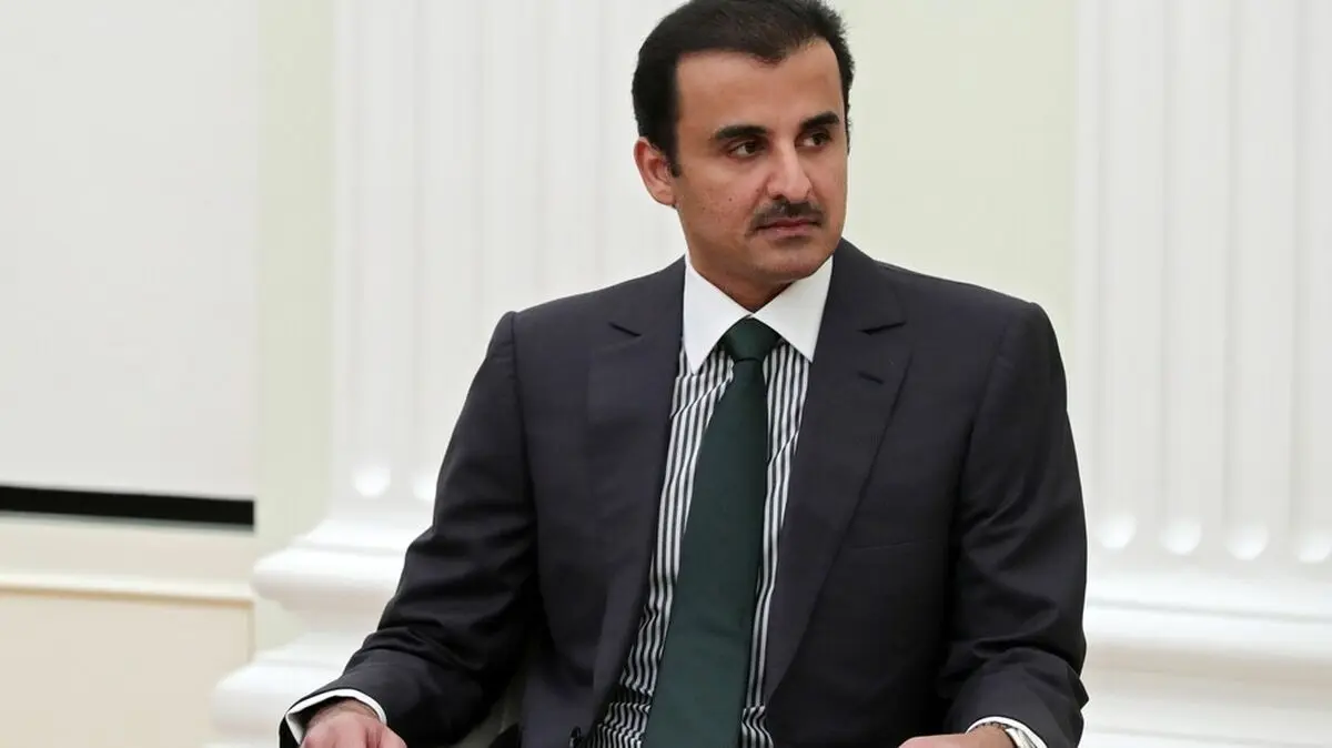 دیدار امیر قطر با «بوریس جانسون» در نیویورک

