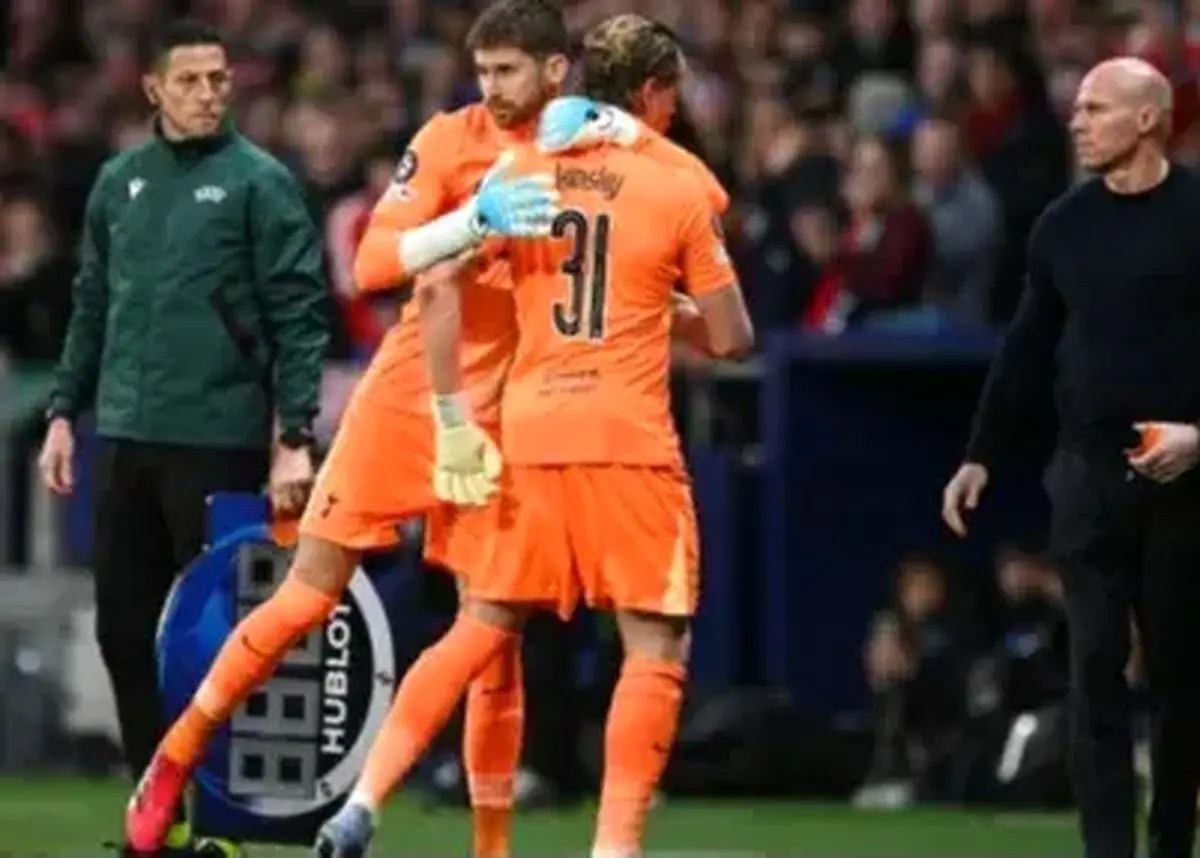 فاجعه در مادرید؛ پایان کار دروازه‌بان تاتنهام فقط در ۱۷ دقیقه