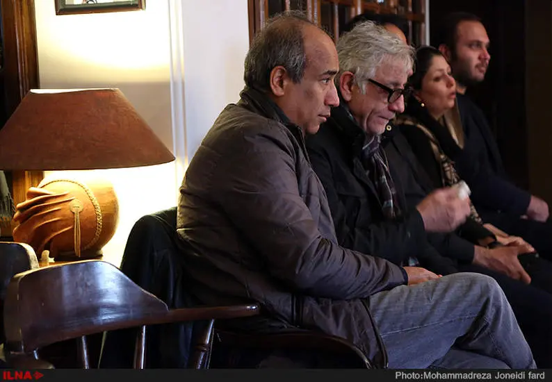 مسعود رایگان و وحید موساییان در منزل نیما طباطبایی فیلمساز جوان