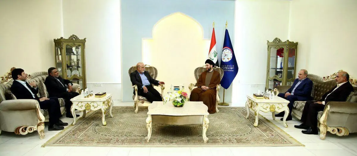 دیدار سفیر ایران در عراق با سید عمار حکیم
