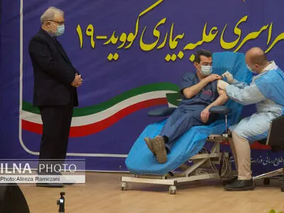 گزارش تصویری از آغاز تزریق سراسری واکسن کرونا در کشور