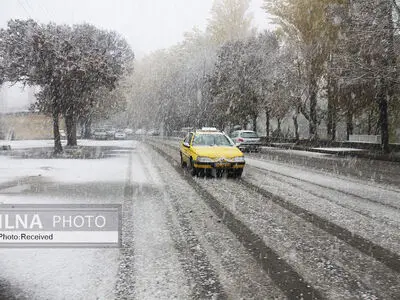 ویدئو/ بارش برف در ارومیه