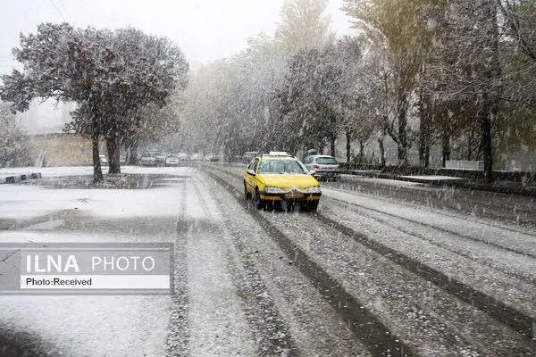 ویدئو/ بارش برف در ارومیه