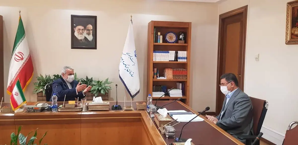 دیدار استاندار البرز با رئیس سازمان برنامه و بودجه کشور