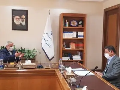 دیدار استاندار البرز با رئیس سازمان برنامه و بودجه کشور