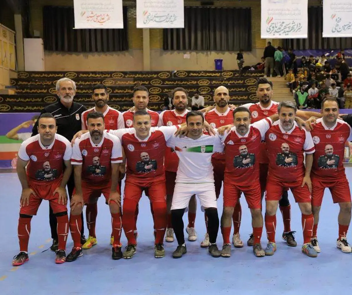 پیشکسوتان پرسپولیس نایب قهرمان جام شهدای اقتدار