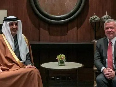  گفت‌وگوی تلفنی امیر قطر و پادشاه اردن