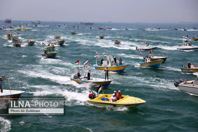 رزمایش دریایی حمایت از مردم غزه - 09