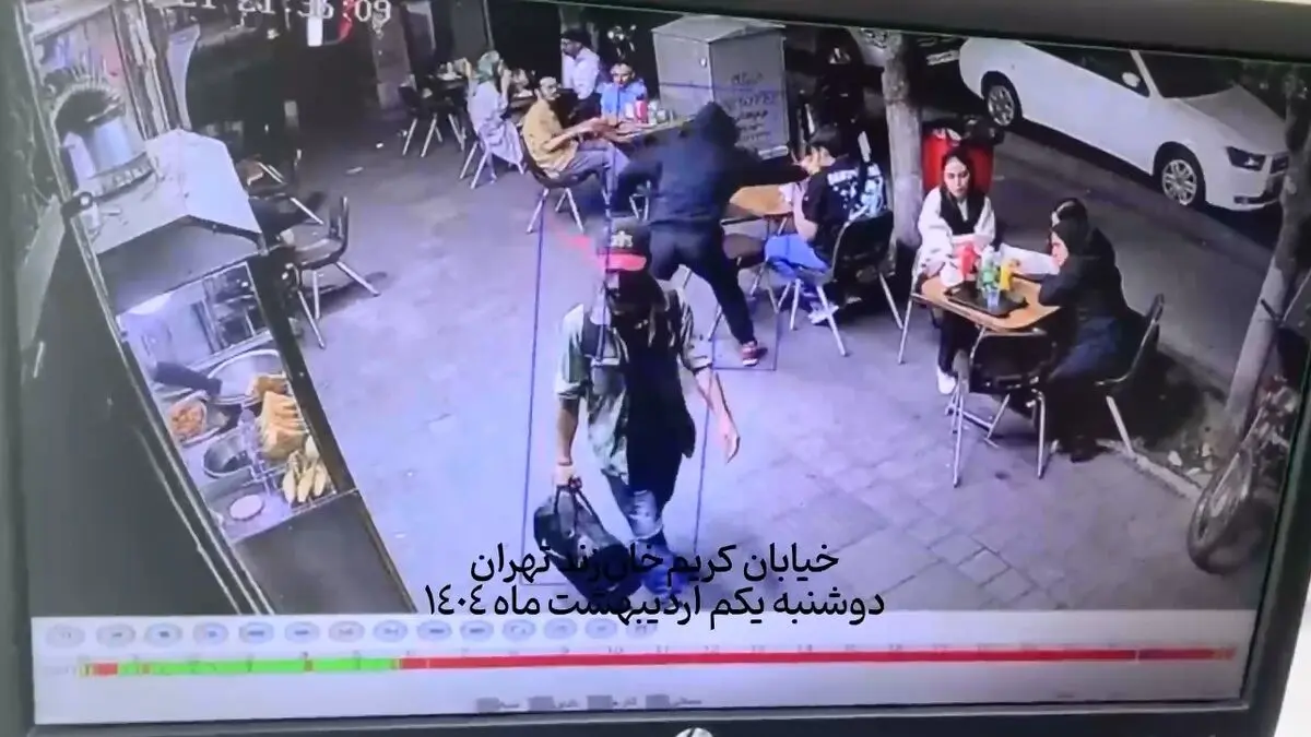 موبایل قاپی در خیابان کریم‌خان تهران! + فیلم