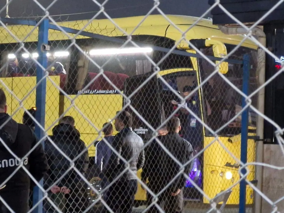 اتوبوس تیم الوصل پیدا شد؛ ورود تیم اماراتی به ورزشگاه شهرقدس