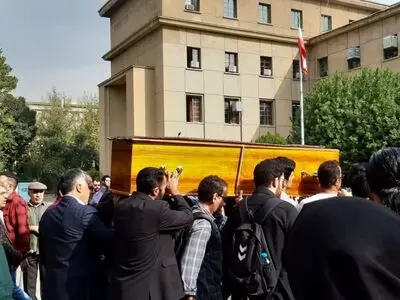 میرشمس‌الدین ادیب‌سلطانی به خاک سپرده شد