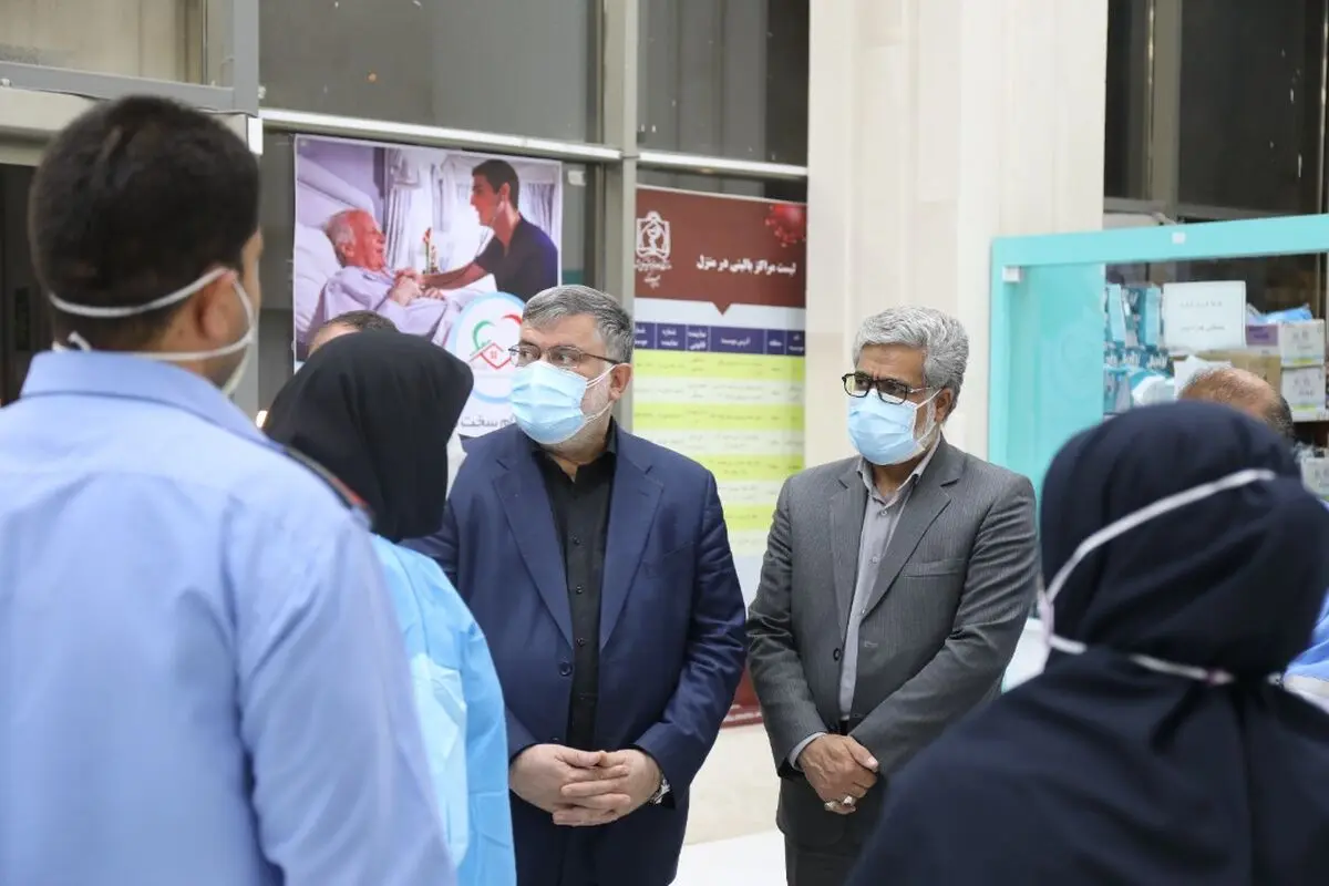 بازدید سرزده استاندار خراسان رضوی از اورژانس بیمارستان قائم مشهد