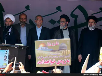 راهپیمایی روز قدس در تبریز
