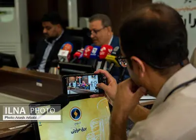 نشست خبری معاونان شرکت برق حرارتی وزارت نیرو