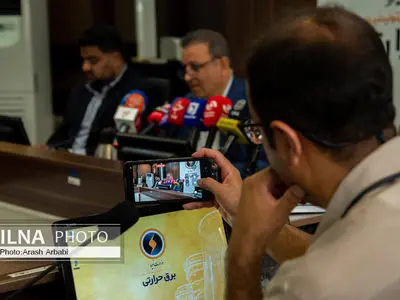 نشست خبری معاونان شرکت برق حرارتی وزارت نیرو