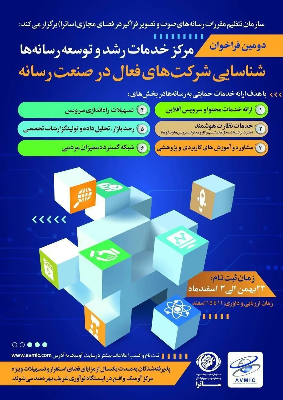 فراخوان ساترا برای حمایت از کسب و کارهای نوپا در حوزه صوت‌و تصویر فراگیر