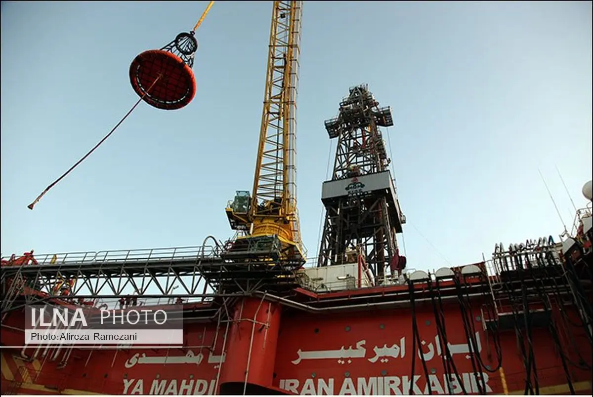 آب گرفتگی در سکوی ایران امیرکبیر مهار شد

