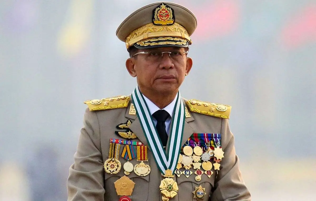 انتصاب مین آنگ هلاینگ به‌عنوان رئیس‌جمهور میانمار 