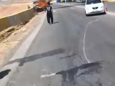 فیلم تصادف خونین در کرمانشاه / ۵ نفر در دم کشته شدند 