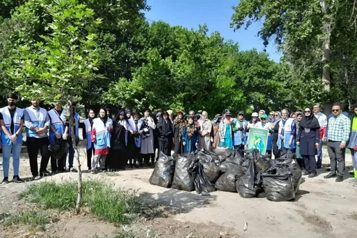 برگزاری مراسم پاکسازی محیط‌زیست در «هفته زمین پاک» در ملارد