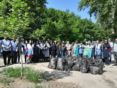 برگزاری مراسم پاکسازی محیط‌زیست در «هفته زمین پاک» در ملارد
